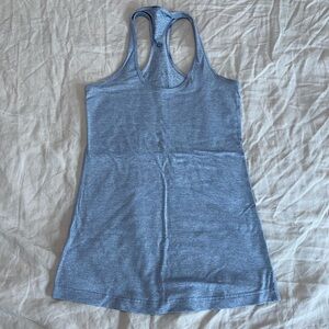 lululemon athletica Light Blue Racerback Tank Top